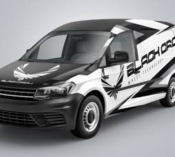 Vehicle graphics shown on Print Giants’ website